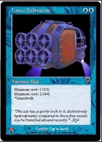 Latex Submarine