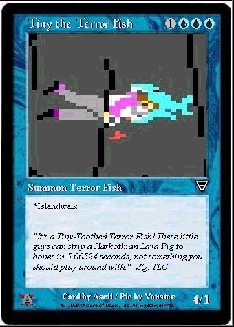 Tiny the Terror Fish