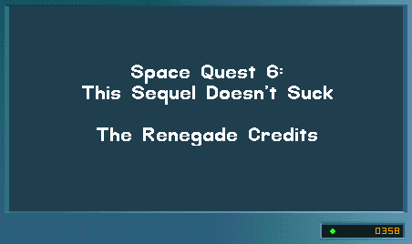 Renegade Credits